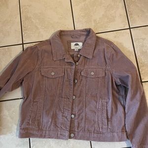 Pink corduroy jacket